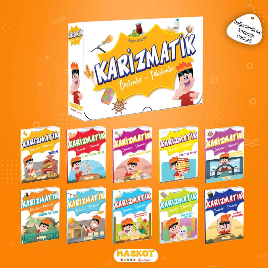 4.SINIF HİKAYE SETİ KARİZMATİK SERİSİ (10 KİTAP)