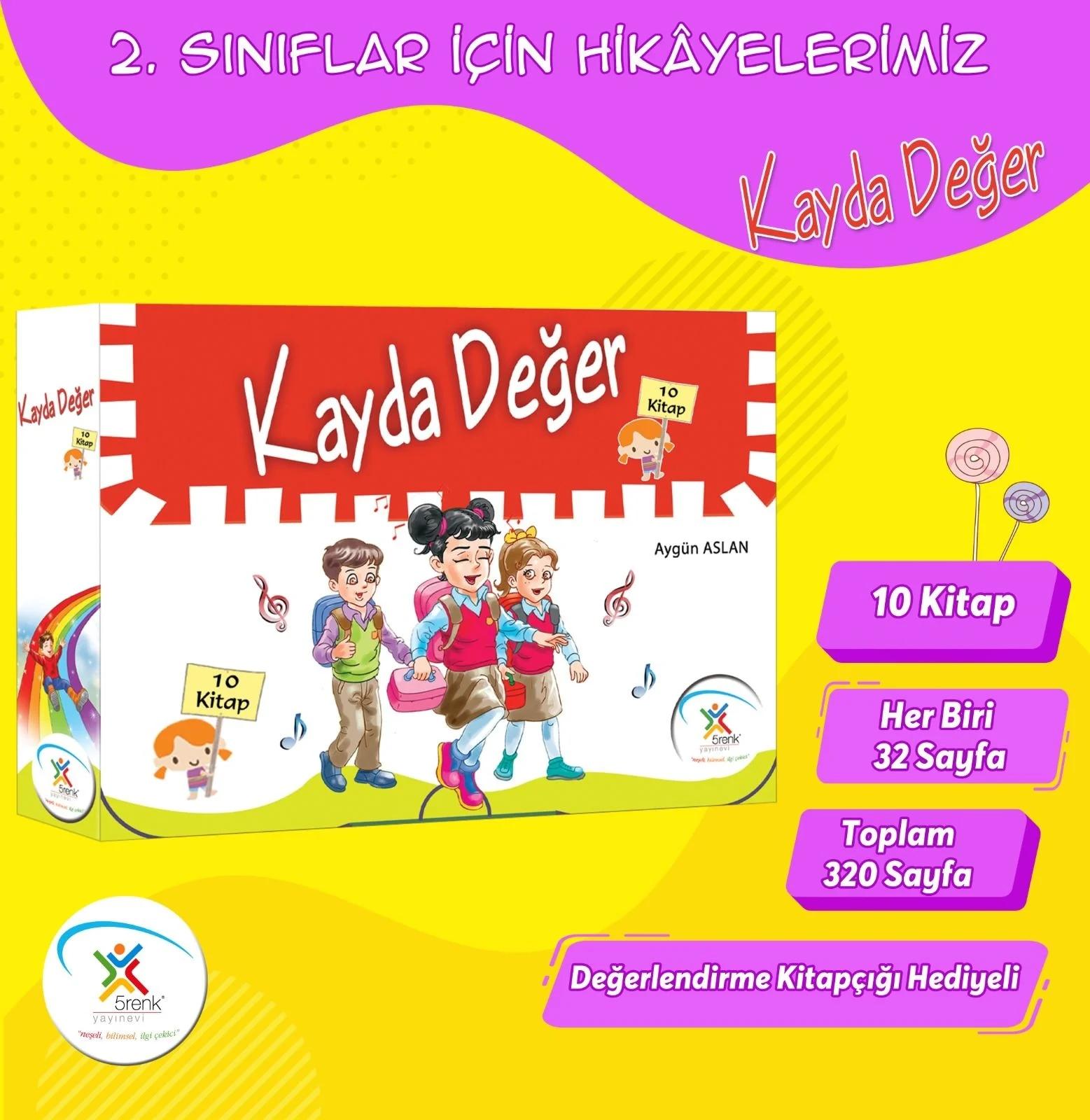 2.SINIF HİKAYE SETİ KAYDA DEĞER DİZİSİ (10 KİTAP)