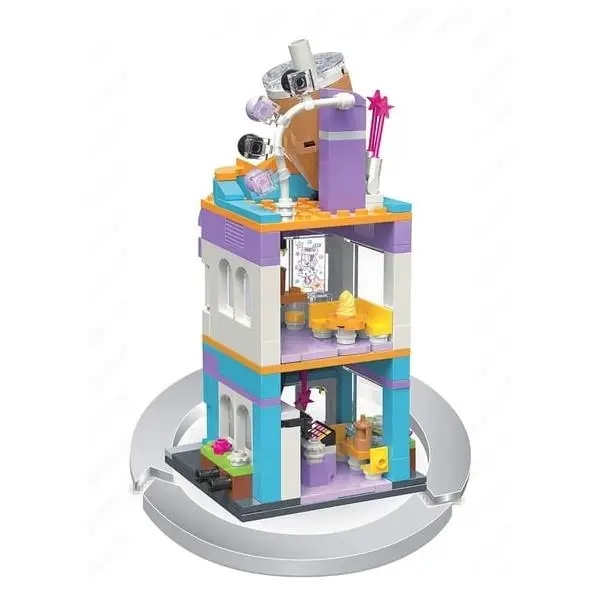 Vagonlife Keeppley City Corner Bubble Tea House Çay Evi Mağazası Hediyelik Dekorasyon Yapı Blokları Oyuncak Seti KP0102 
