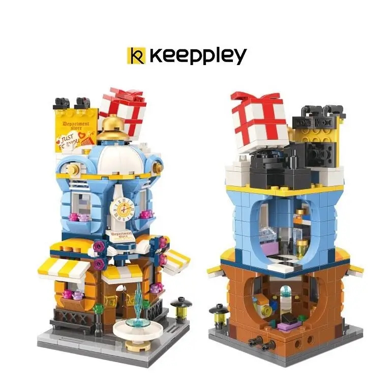 Vagoonlife Keeppley City Corner Fashion Department Store Moda Mağazası Yapı Blokları Oyuncak Seti KP0105
