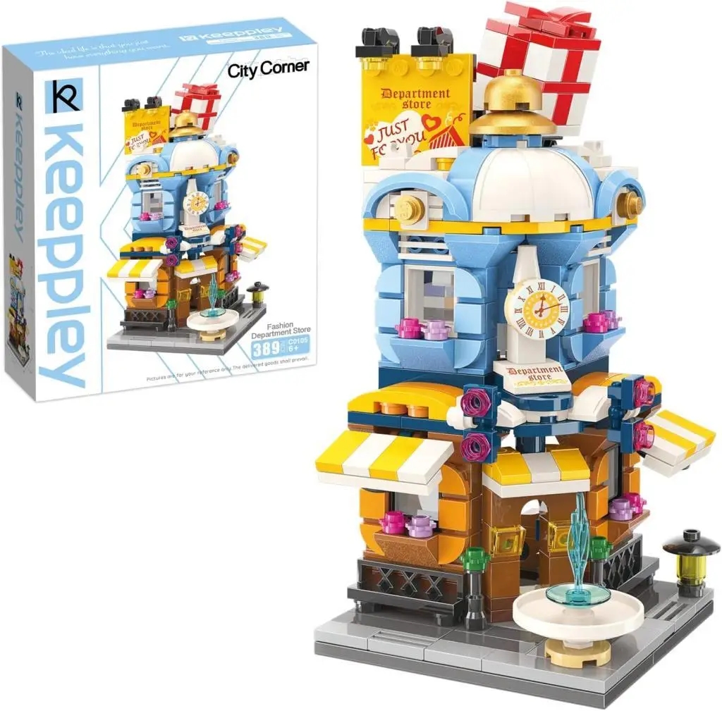 Vagoonlife Keeppley City Corner Fashion Department Store Moda Mağazası Yapı Blokları Oyuncak Seti KP0105