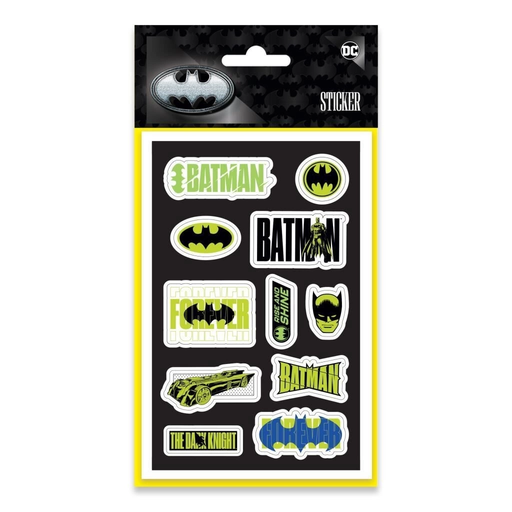 Keskincolor Batman Puffy Sticker Seti 221300-09 – Orta Boy