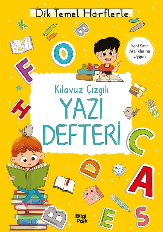 Kılavuz Çizgili Yazı Defteri Büyük Boy