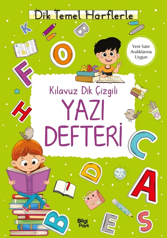 Kılavuz Dik Çizgili Yazı Defteri Küçük Boy
