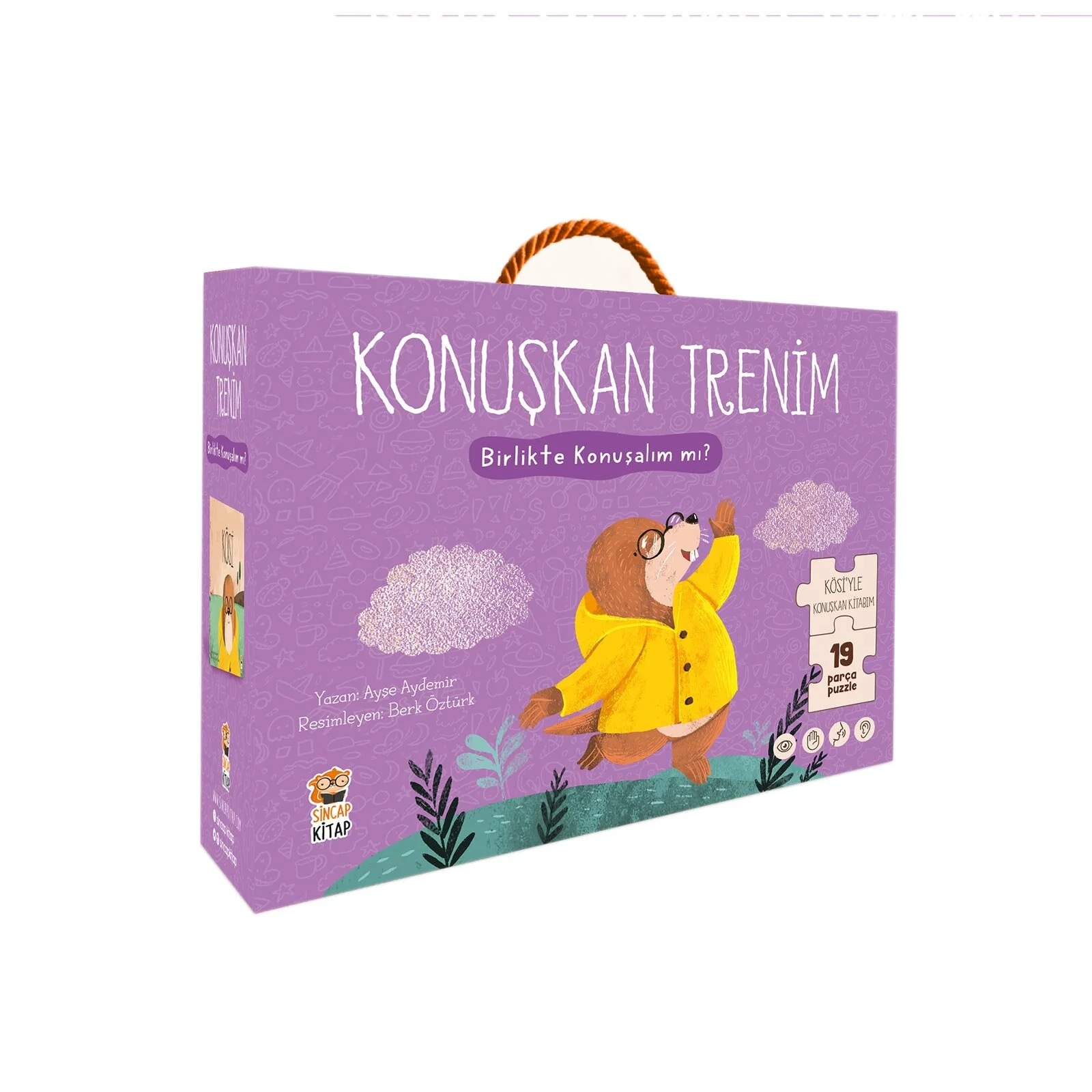 Sincap Kitap Kösi - Konuşkan Trenim - Ayşe Aydemir - Okul Öncesi Kitap
