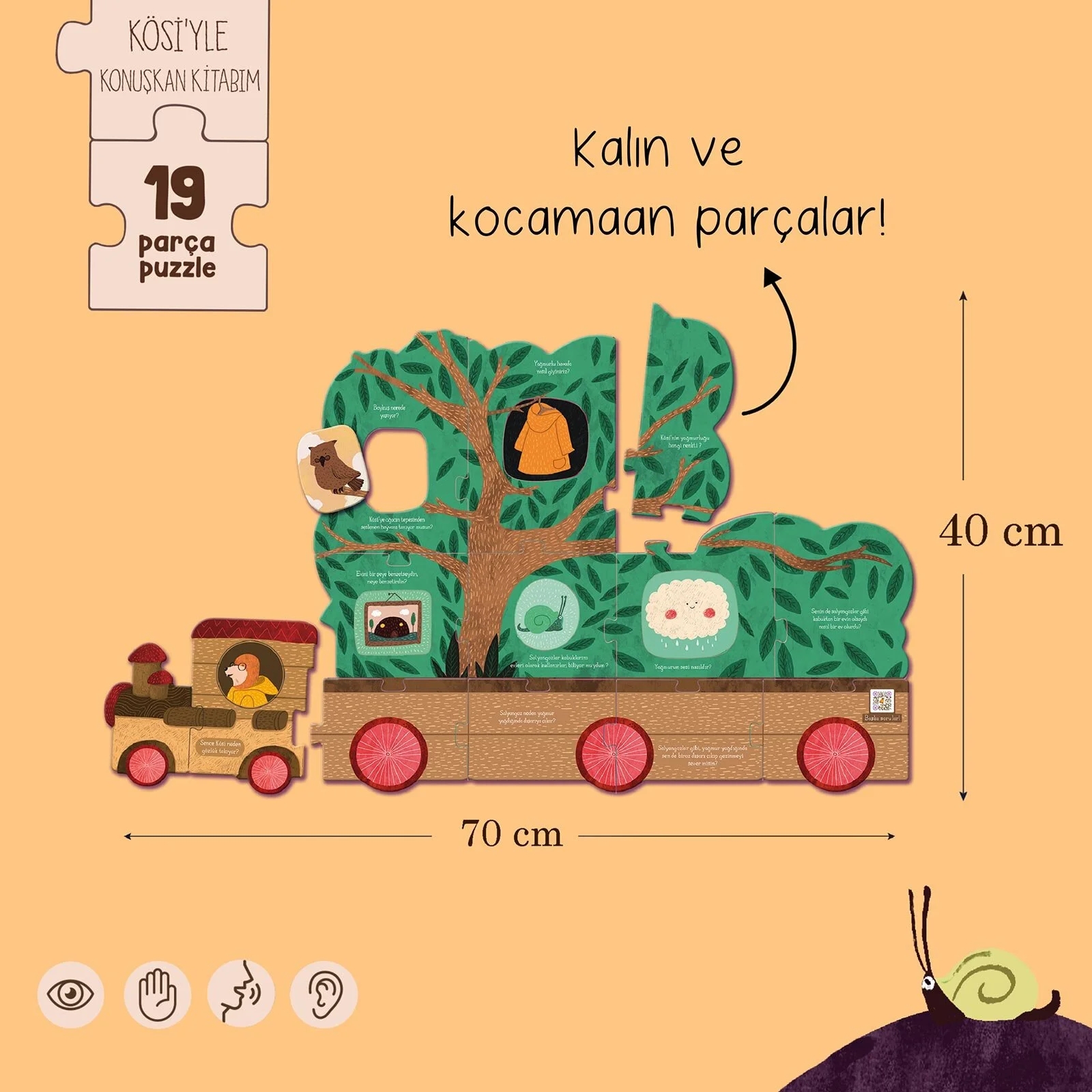 Sincap Kitap Kösi - Konuşkan Trenim - Ayşe Aydemir - Okul Öncesi Kitap