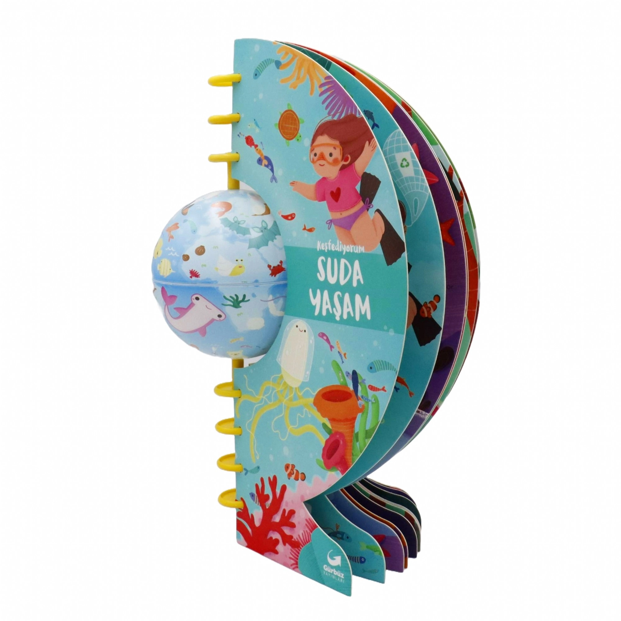 Gürbüz 12013 11 cm Küreli Kitap - Suda Yaşam