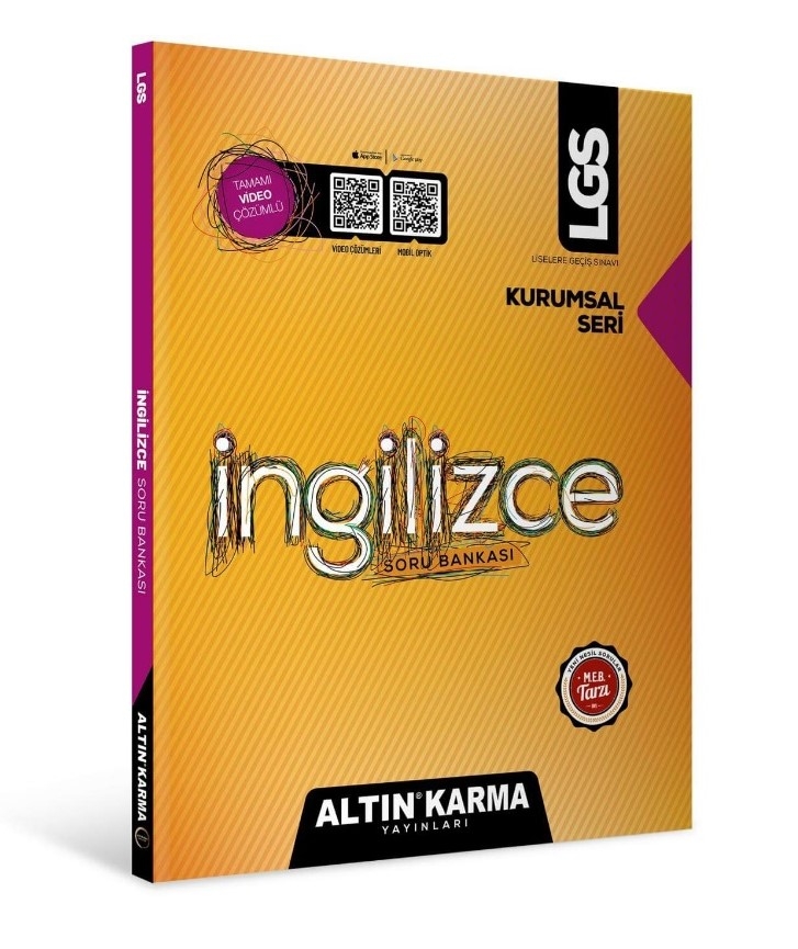Altınkarma Yayınları Kurumsal LGS 8.Sınıf ingilizce Soru Bankası