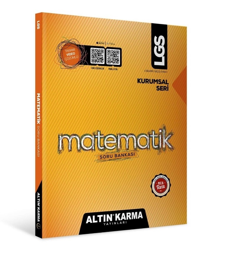 Altınkarma Yayınları Kurumsal LGS 8.Sınıf Matematik Soru Bankası