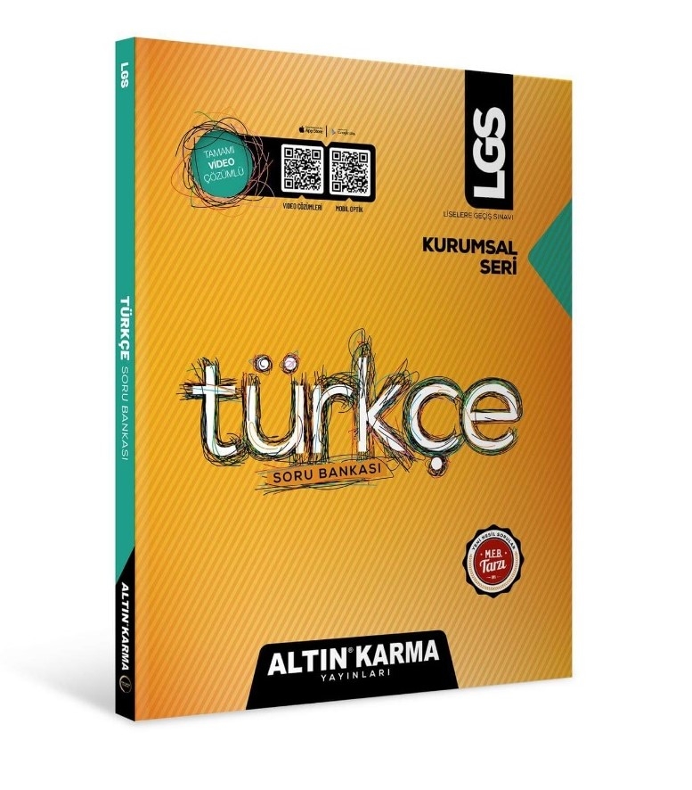 Altınkarma Yayınları Kurumsal LGS 8.Sınıf Türkçe Soru Bankası