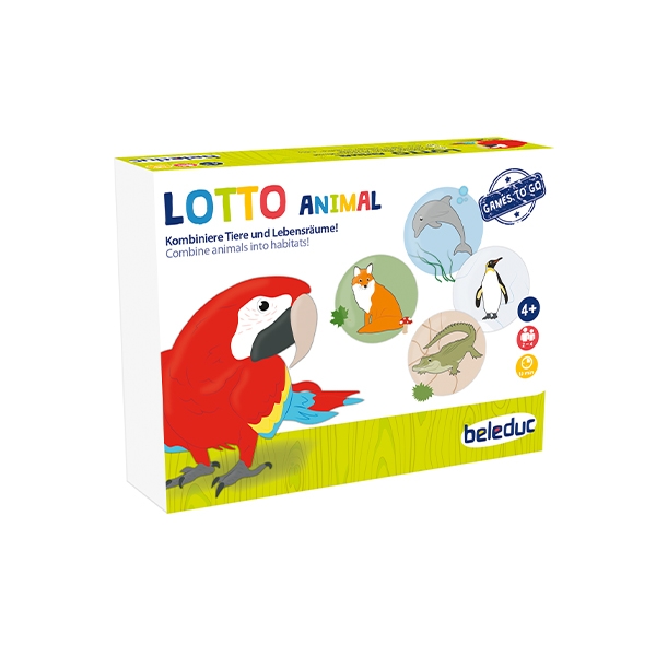 Beleduc Active Kids / Lotto Animal – Vahşi Doğa Tombala BC26050