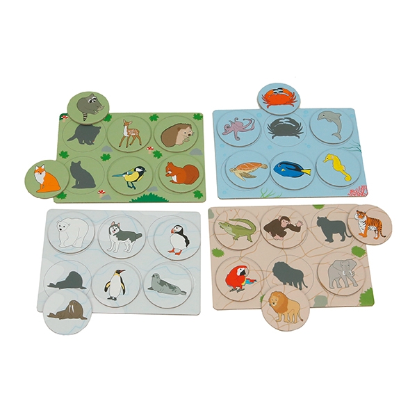 Beleduc Active Kids / Lotto Animal – Vahşi Doğa Tombala BC26050