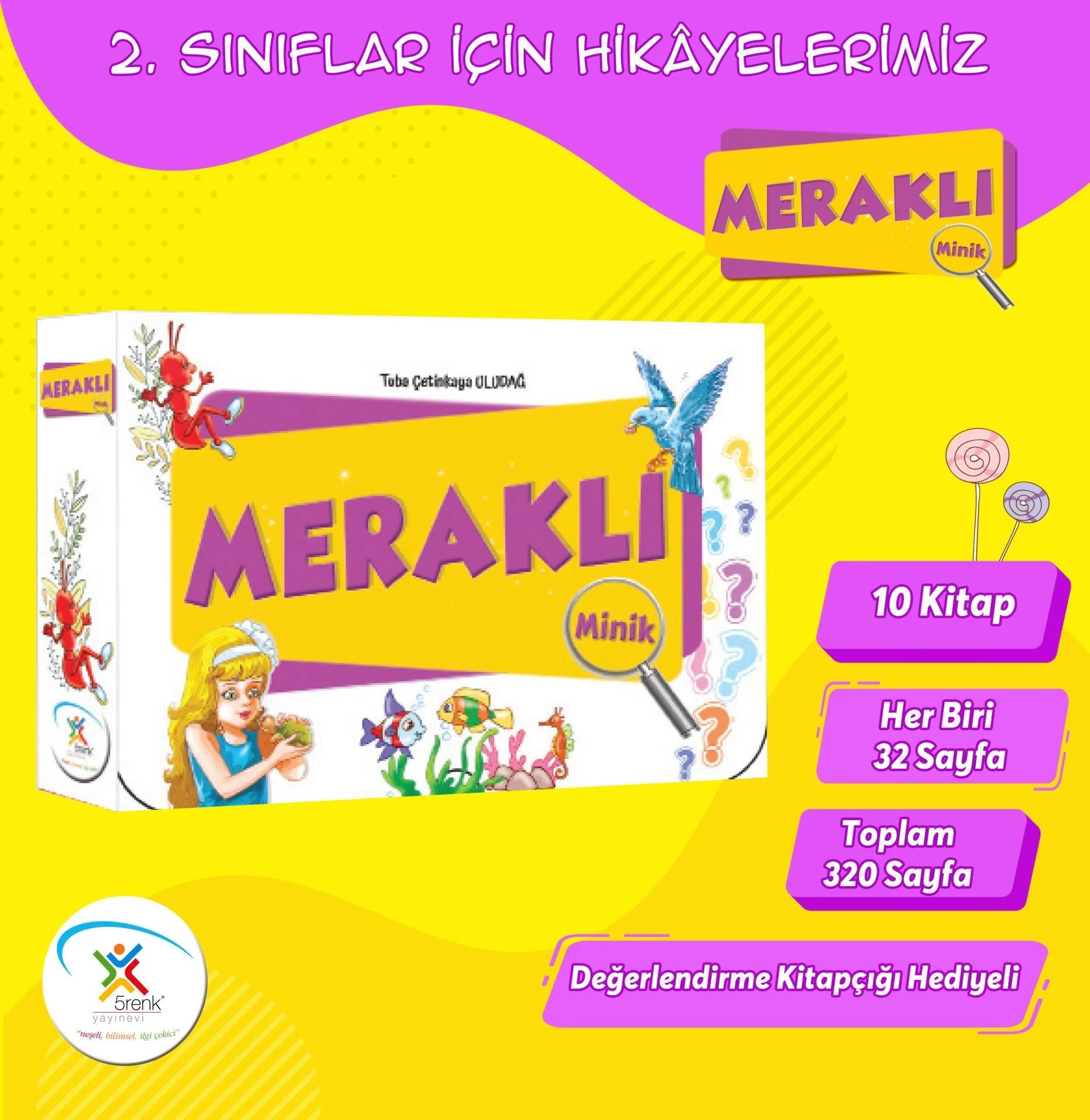 2.SINIF HİKAYE SETİ MERAKLI MİNİK DİZİSİ (10 KİTAP)