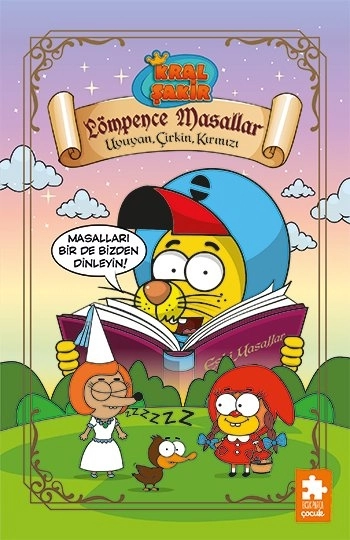 Kral Şakir Lömpence Masallar-1 Uyuyan, Çirkin, Kırmızı  -  Varol Yaşaroğlu