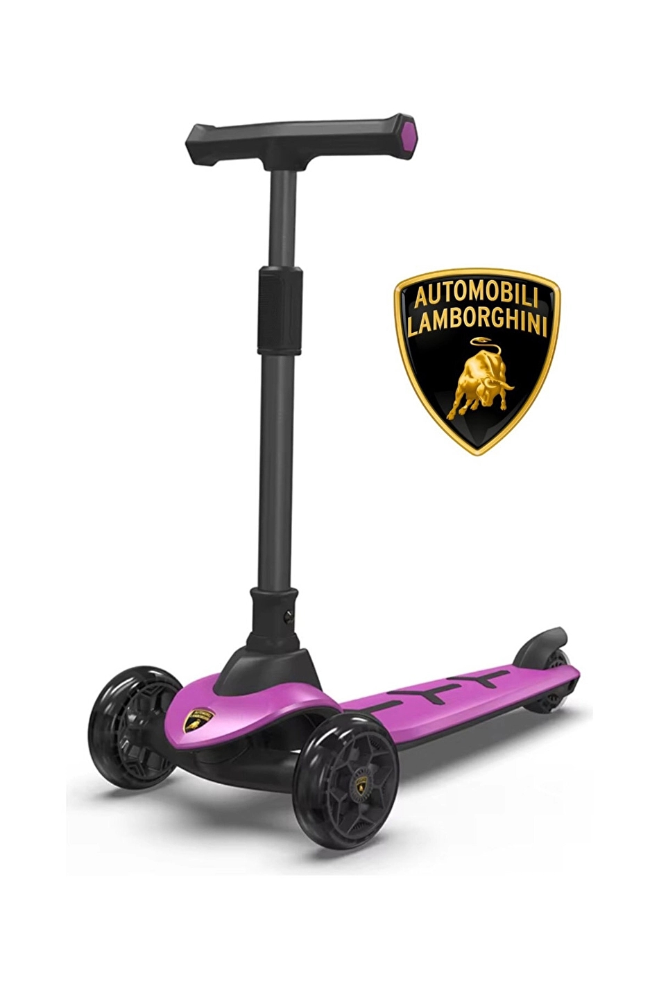 Lamborghini Mor Scooter Işıklı Tekerlek LB2005