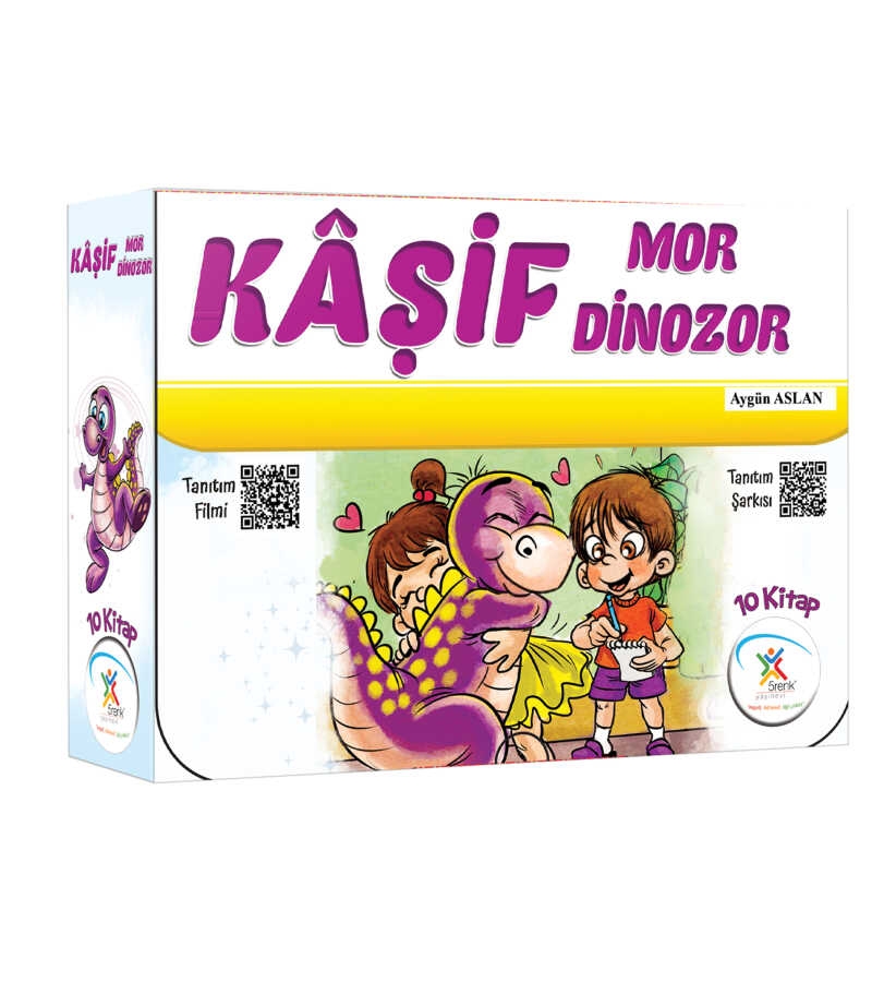 4.SINIF HİKAYE SETİ MOR DİNOZOR DİZİSİ (10 KİTAP)