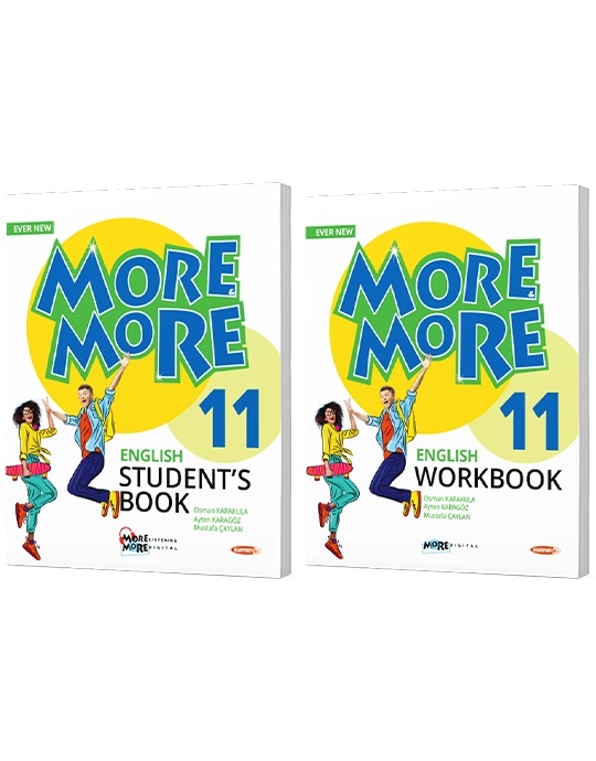 LİSE 11.SINIF MORE & MORE STUDENTS BOOK & WORKBOOK (2 KİTAP)