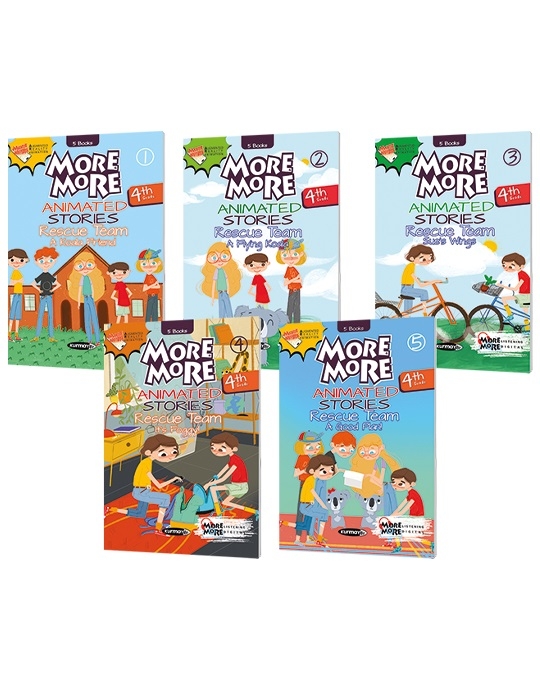 MORE & MORE İLKOKUL 4.SINIF HİKAYE SETİ KUTULU (5 KİTAP)