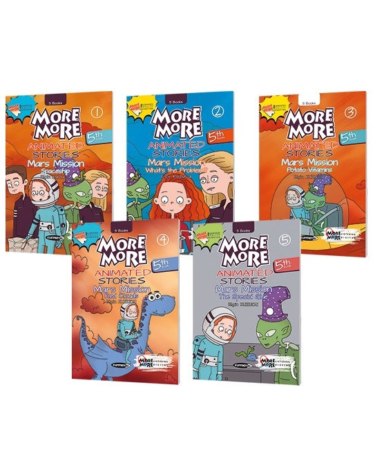 MORE & MORE ORRAOKUL 5.SINIF HİKAYE SETİ KUTULU (5 KİTAP)