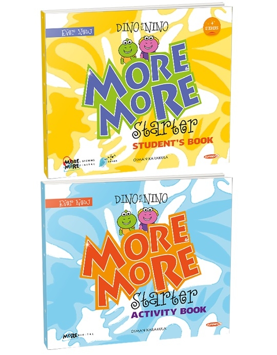 MORE & MORE 1.SINIF DINO & NINO STUDENT’S BOOK & ACTIVITY BOOK (2’Lİ SET) 