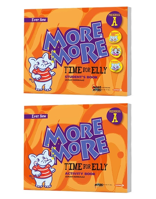 MORE & MORE TIME FOR ELLY PRESCHOOL (A) STUDENT’S & ACTIVITY BOOK (2’Lİ SET) 4-5 YAŞ