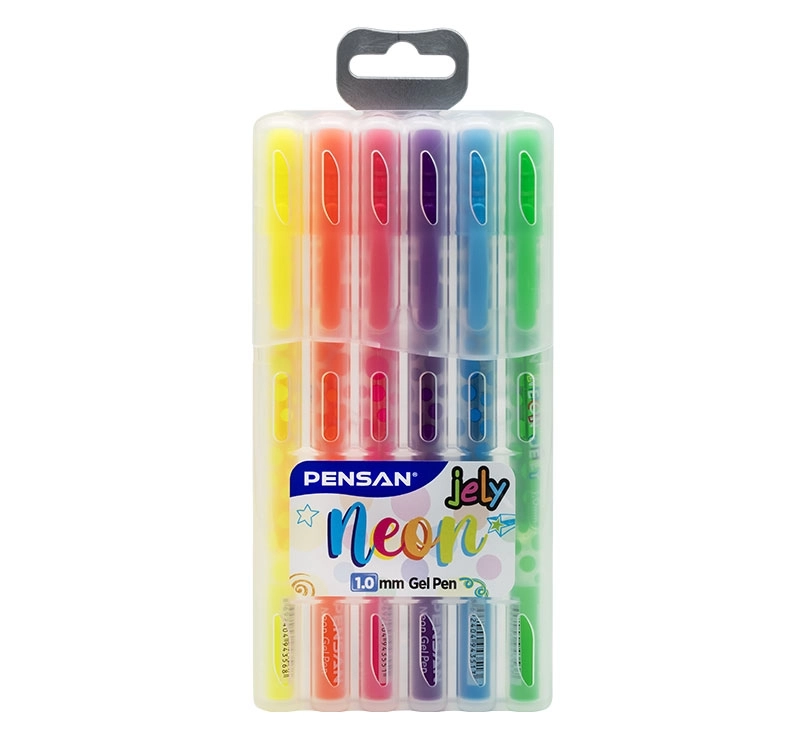 Pensan Jel Kalem Seti Jely Neon Renkler 