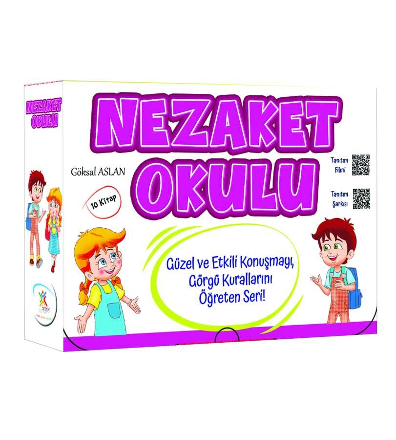 3.SINIF HİKAYE SETİ NEZAKET OKULU (10 KİTAP)