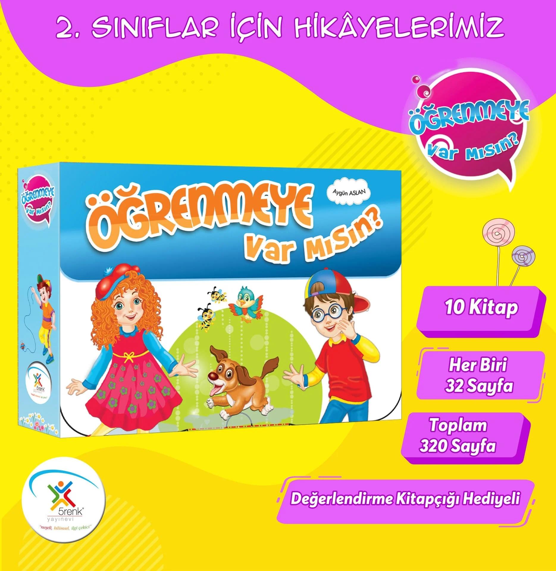 2.SINIF HİKAYE SETİ ÖĞRENMEYE VAR MISIN? (10 KİTAP)