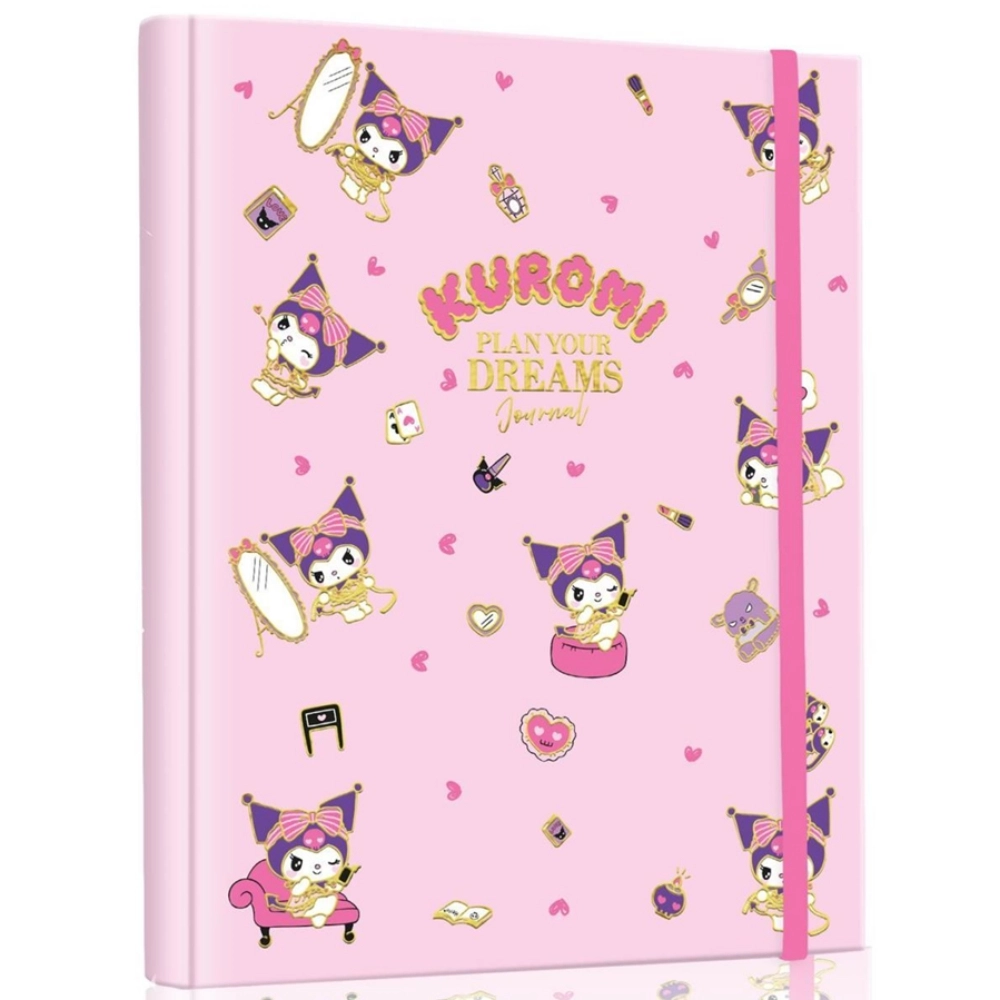 Victoria’s Journals Kuromi Gizli Spiralli Sert Kapak 17x24 96 Yaprak Planlayıcı 524-1855