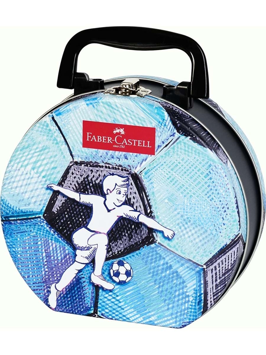 Faber Castell Eğlenceli Keçeli Kalem 33 Renk Metal Futbol Topu 155538