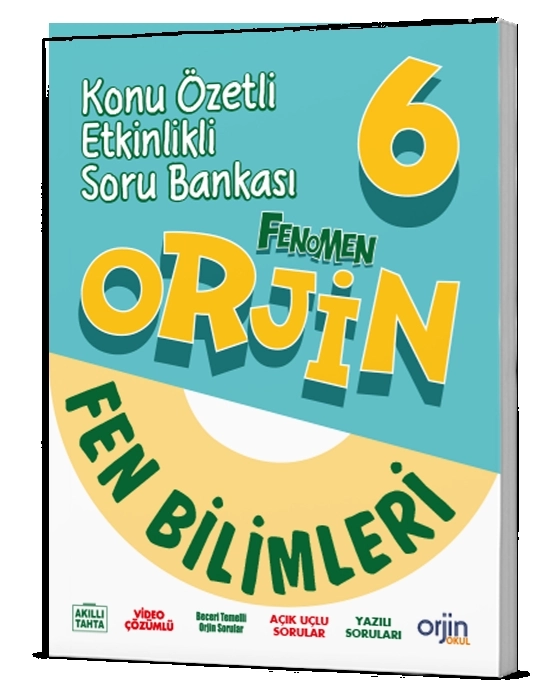 ORJİN FENOMEN 6. SINIF FEN BİLİMLERİ KONU ÖZETLİ SORU BANKASI MARİF MODEL