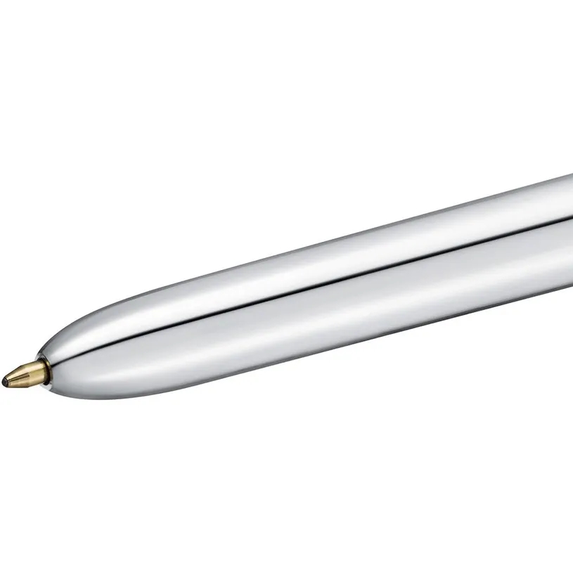 Bic 4 Colours Tükenmez Kalem Metalik Gümüş