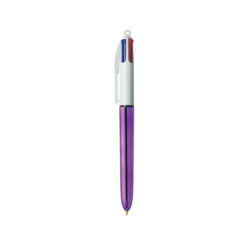 Bic 4 Colours Tükenmez Kalem Metalik Mor
