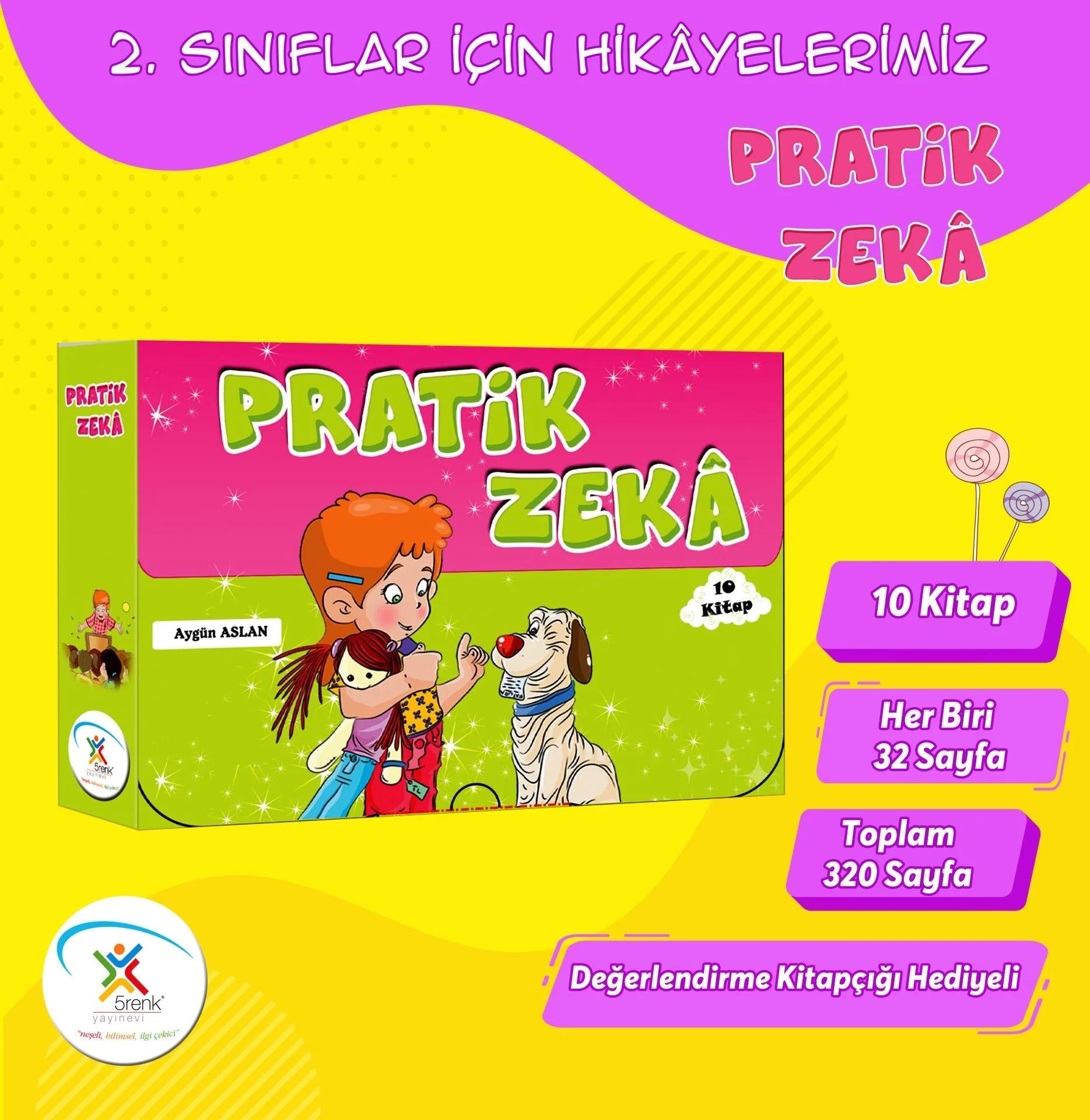 2.SINIF HİKAYE SETİ PRATİK ZEKA (10 KİTAP)