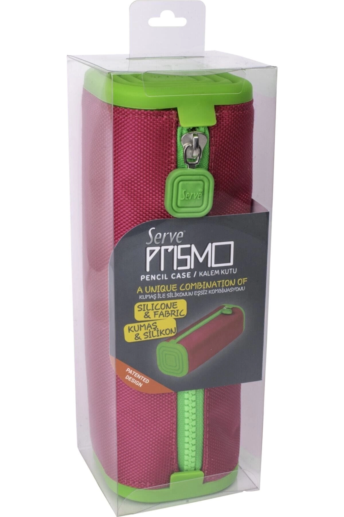 Serve PRISMO Kalem kutu Neon Pembe & Neon Yeşil