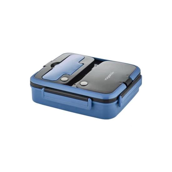 Vagonlife Yemek Kabı Çelik Üç Bölmeli Lunch Box 