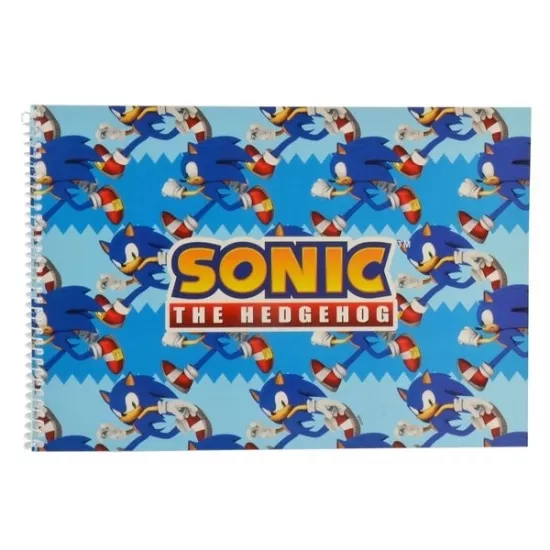 Sonic Resim Defteri Spiralli 17X24cm 15 Yaprak
