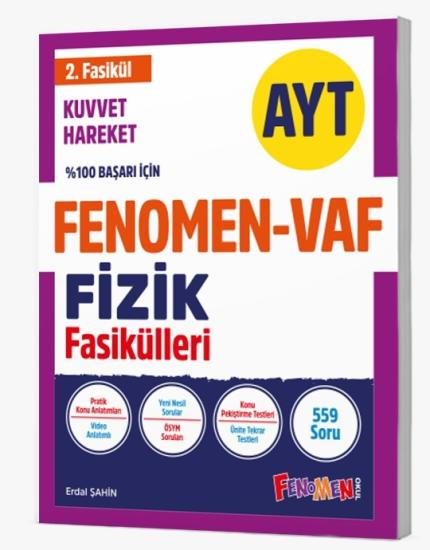 Fenomen AYT hazırlık Fizik kitapları
