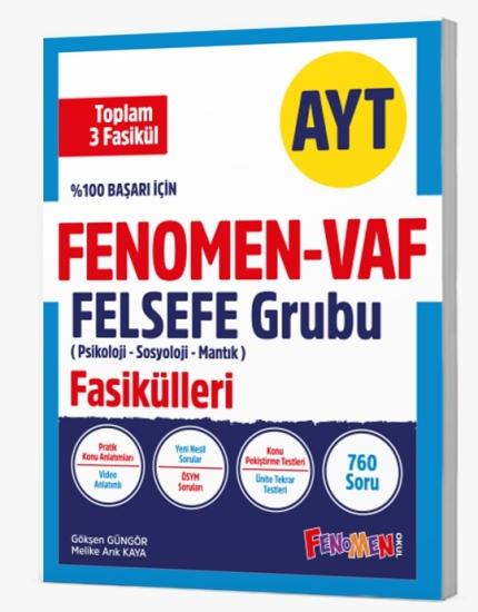 Fenomen AYT hazırlık Felsefe kitapları