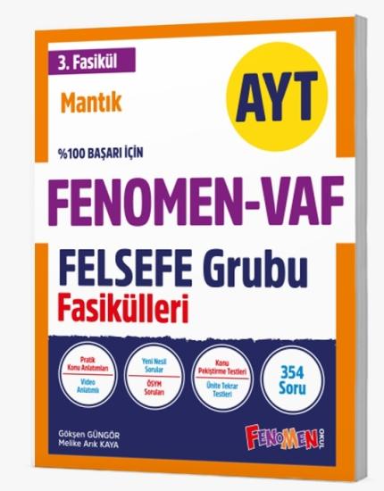 Fenomen AYT hazırlık Felsefe Mantık kitapları