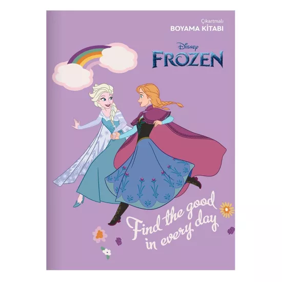 Frozen Çıkartmalı Boyama Kitabı