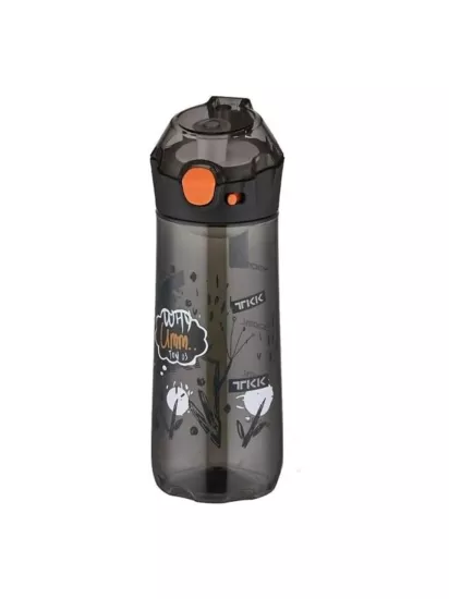 Vagonlife Tkk T 1008 Siyah 500 ml Desenli Su Matarası