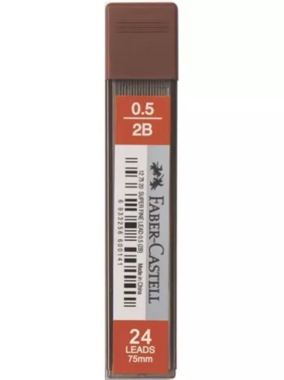 Faber Castell Super Fine Min 0.5 2b 75 Mm 127520