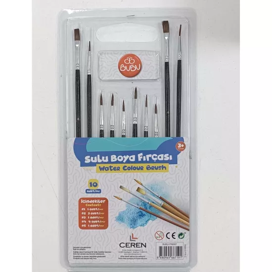 Bu-Bu Fırça Seti 10’Lu Bubu-Fr0007