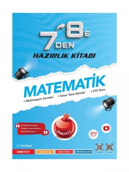 Nartest 7’den 8’e Matematik Hazırlık Kitabı