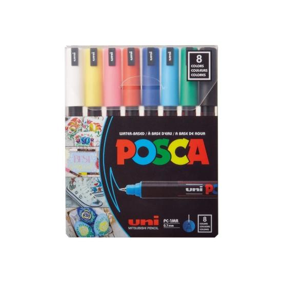 Uni Posca Su Bazlı Marker Seti PC-1MR Ultra Fine