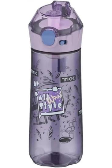 Vagonlife Tkk T 1008 Purple 500 ml Desenli Su Matarası