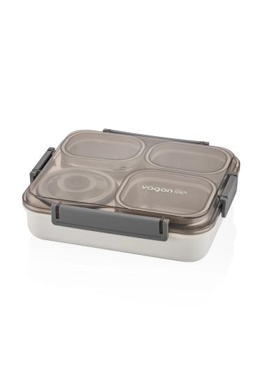 Vagon Life Büyük Ebat 1200 ML 4 Bölmeli Lunch Box