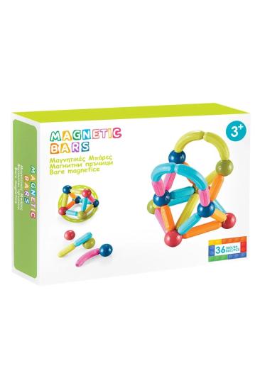 Magnetic BARS Sticks - Manyetik Çubuklar 36 Parça