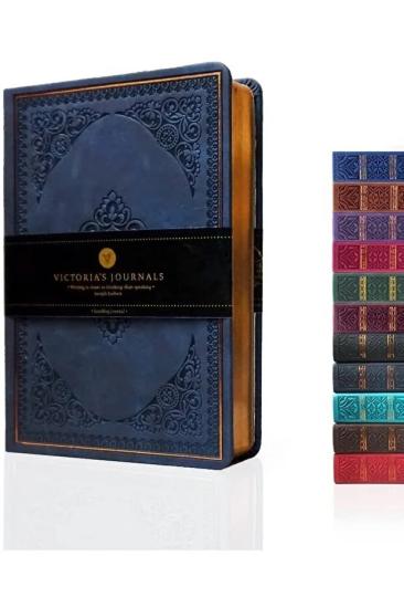 Victoria’s Journals Vintage Old Book Lined Journal